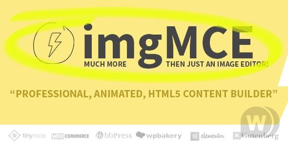 imgMCE v1.3.2 - редактор анимированных изображений и конструктор контента HTML5