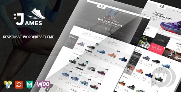 James v1.5.2 - шаблон магазина обуви WooCommerce