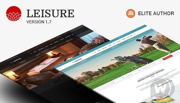 Leisure v2.1.14 - WordPress шаблон для сайта гостиницы или отеля