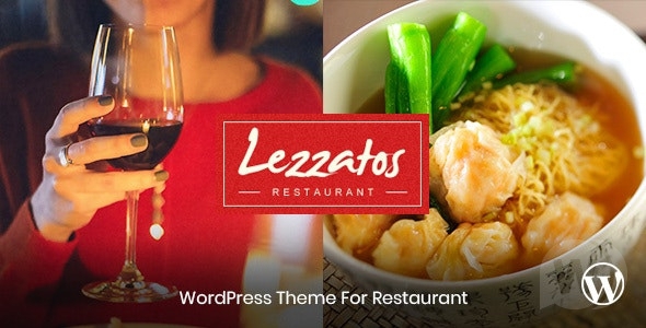 Lezzatos v1.3 - шаблон сайта ресторана WordPress