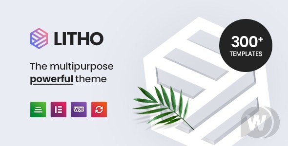 Litho v1.3 NULLED - многоцелевая тема WordPress Elementor