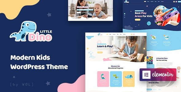 Littledino v1.1.9 NULLED - современная детская тема WordPress