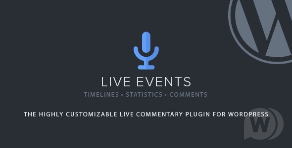 Live Events v1.24 - плагин онлайн событий WordPress