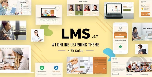 LMS v7.2 - шаблон на тему образования WordPress