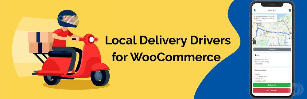 Local Delivery Drivers for WooCommerce Premium v1.8.1 NULLED
