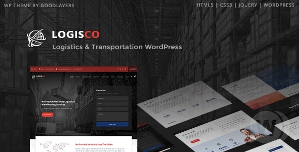 Logisco v1.0.4 - WordPress тема логистики и перевозок