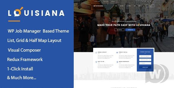 Louisiana v1.1 - WordPress шаблон каталога