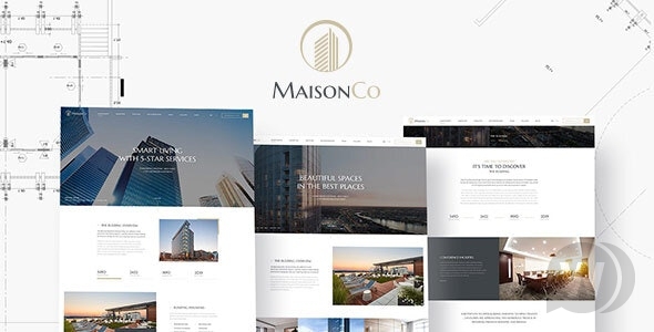 MaisonCo v1.4.0 - тема недвижимости WP