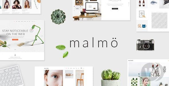 Malmö v1.8.2 - очаровательная тема WordPress