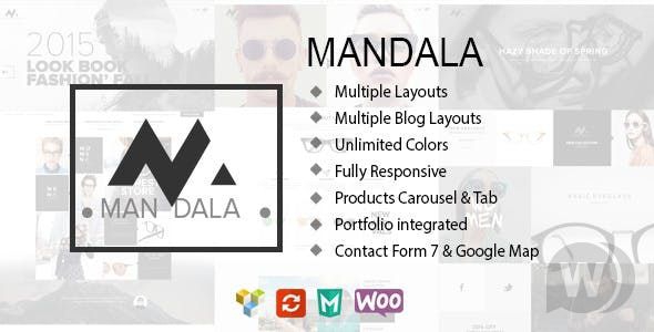 Mandala v1.9.1 - адаптивная тема WordPress для электронной коммерции