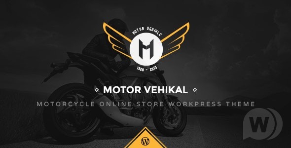 Motor Vehikal v1.6.5 NULLED - тема WordPress для интернет-магазина мотоциклов