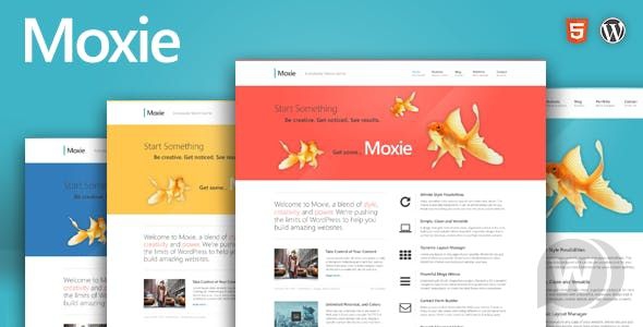 Moxie v1.3.19 - адаптивная тема WordPress