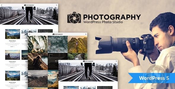 MT Photography v1.2.1 - шаблон сайта фотографа WordPress