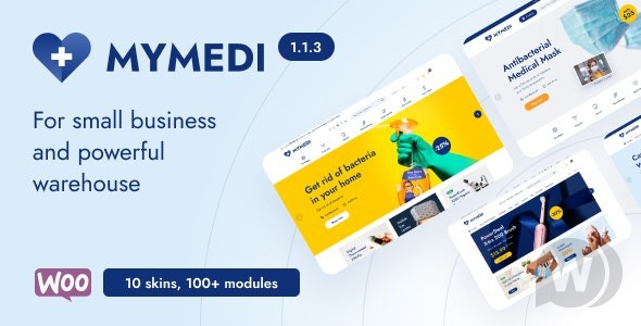 MyMedi v1.2.7 - тема WordPress для WooCommerce