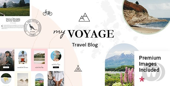 MyVoyage v1.0 NULLED - тема WordPress для блога о путешествиях