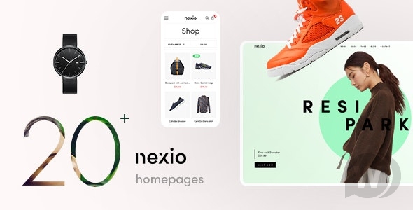 Nexio v1.1.3 - тема магазина модной одежды WooCommerce