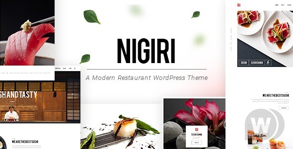 Nigiri v1.4 - WordPress тема для ресторана