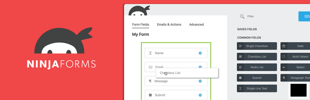 Ninja Forms v3.4.20 AGENCY - конструктор форм WordPress