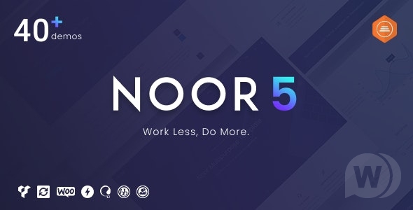 Noor v5.5.22 NULLED - многоцелевая премиум тема WordPress