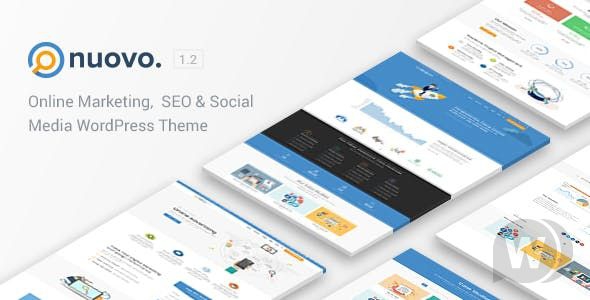 Nuovo v1.2 - WordPress шаблон для Digital агентств