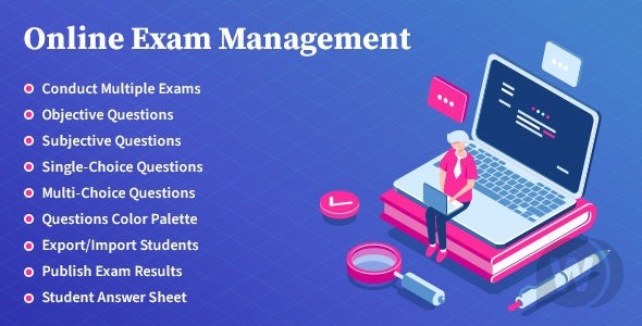Online Exam Management v2.1 NULLED - плагин онлайн-экзаменов WordPress