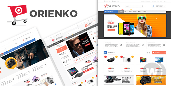 Orienko v1.4.5 NULLED - адаптивный WooCommerce шаблон