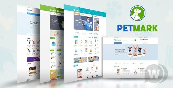 PetMark v1.1.3 - адаптивная WooCommerce тема