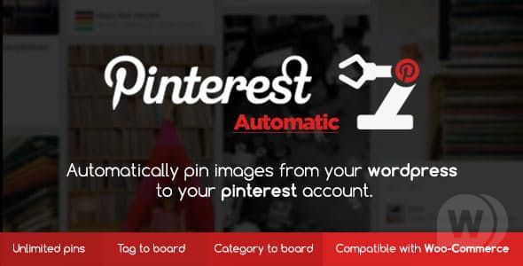 Pinterest Automatic v4.14.4 NULLED - автоматизация действий в Pinterest WordPress