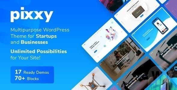 Pixxy v1.1.1 - WordPress шаблон для программного обеспечения и SaaS
