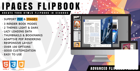 Плагин iPages Flipbook For WordPress v1.2.1