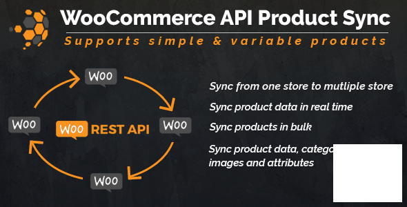 Плагин WooCommerce to WooCommerce Product Synchronization Via API v1.1