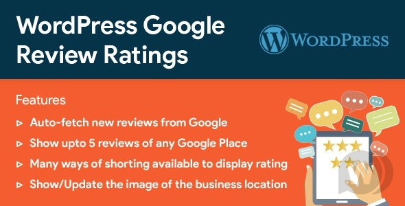 Плагин WordPress Google Reviews & Ratings v2.6