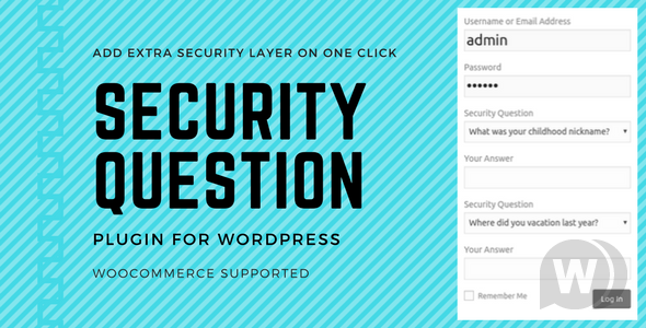 Плагин WP Security Question Pro v3.0.5