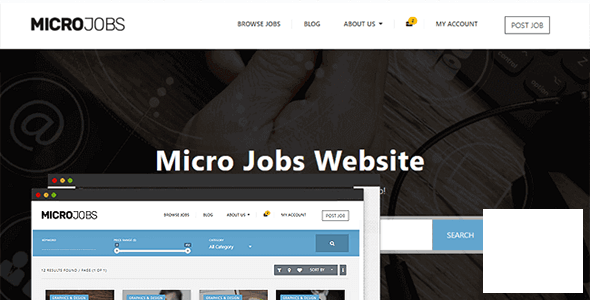 PremiumPress Micro Jobs Theme 10.3.0 NULLED