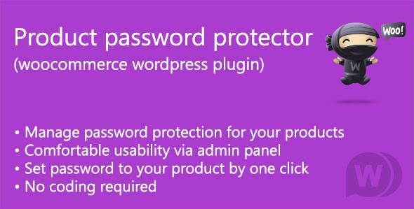Product password protector v1.6 - пароли для товаров WooCommerce