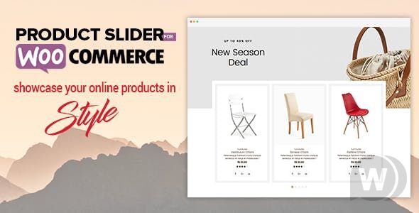 Product Slider For WooCommerce v3.0.2 - слайдер товаров для WooCommece