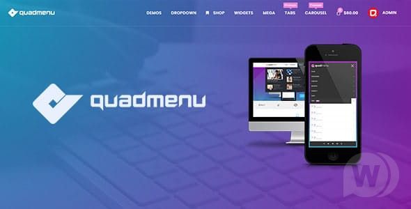 QuadMenu Pro v1.9.3 - плагин мега-меню WordPress