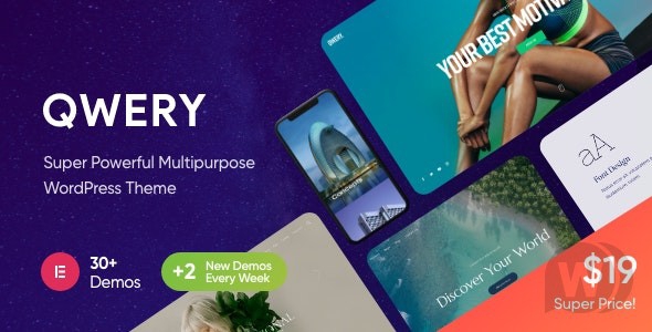 Qwery v1.2.0.5 NULLED - Multi-Purpose Business WordPress Theme + RTL