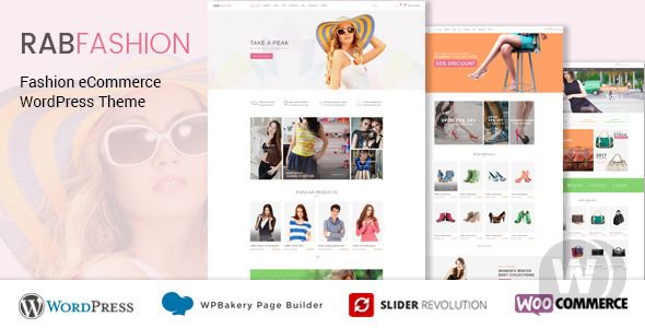 RAB v1.1.1 - шаблон интернет магазина одежды WordPress
