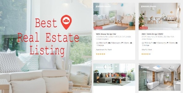 Real Estate Pro v1.6.0 - плагин недвижимости WordPress