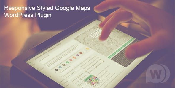 Responsive Styled Google Maps v4.9 - плагин гугл карт для WordPress
