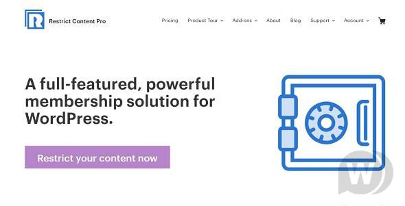 Restrict Content Pro v3.5.3 NULLED - платные подписки WordPress