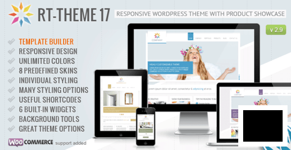 RT-Theme 17 v2.9.8.4 - адаптивный WordPress шаблон