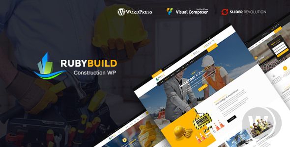 RubyBuild v1.6 - строительный WordPress шаблон