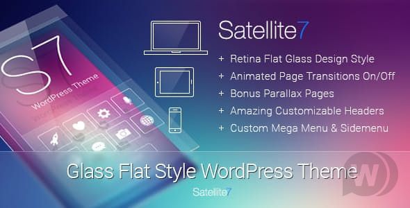 Satellite7 v3.0.5 - универсальный шаблон WordPress