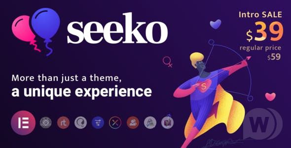 Seeko v1.1.8 NULLED - шаблон сообщества BuddyPress