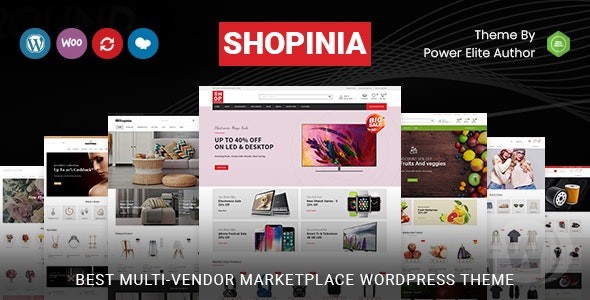 Shopinia v1.0 - универсальный шаблон интернет-магазина WooCommerce