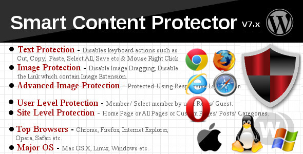 Smart Content Protector v8.1 - защита контента WordPress