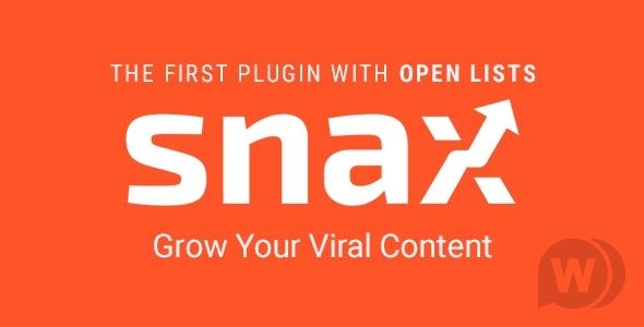 Snax v1.79 - конструктор вирусного контента WordPress