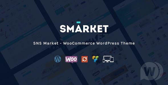 SNS Market v1.7 - премиум WooCommerce WordPress шаблон